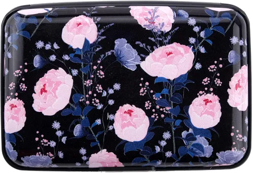 Miniatura 13 de Tarjetero de aluminio con bloqueo RFID para hombres y mujeres, elegante cartera de viaje con 7 ranuras, la mejor protección contra escaneos