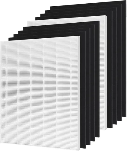Miniatura 8 de Filtro de repuesto D480 True HEPA D4, compatible con purificador de aire Winix D480, comparado con el filtro Winix D4, número de artículo