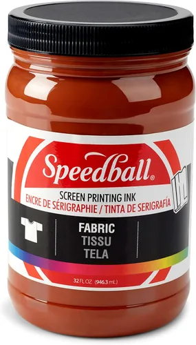 Miniatura 36 de Speedball Tinta de impresión de pantalla de tela, 8 onzas, color negro para impresión de camisetas y serigrafía