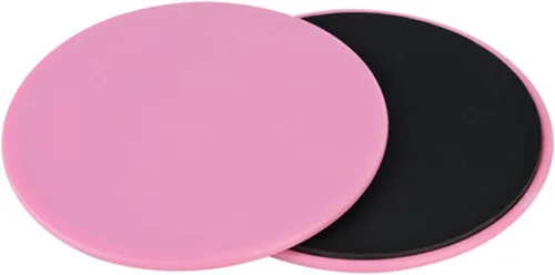 Paquete de 2 deslizadores de disco de fitness, deslizadores de núcleo para entrenamiento, discos de ejercicio para alfombras, pisos de madera dura,