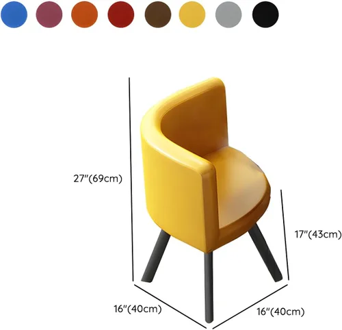 Miniatura 2 de LITFAD Juego de mesa y sillas de comedor para 4 mesas auxiliares modernas con 4 sillas tapizadas, juego de mesa de negociación, juego de 5 piezas