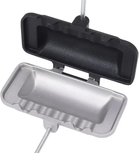 Miniatura 9 de Sartén para hornear sándwich de doble cara, sartén de doble cara, máquina de quesos a la parrilla, antiadherente, para desayunar