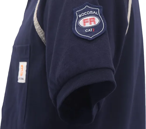 Miniatura 27 de BOCOMAL FR Shirts - Camisa ligera de 5.5 onzas de manga corta y resistente al fuego/ignífuga