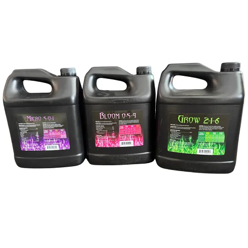 Miniatura 2 de Micro, Grow and Bloom Botellas de 4 litros - 1 de cada una