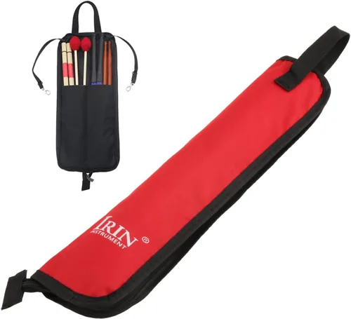 Miniatura 8 de Bolsa para baquetas, soporte para baquetas, percusión, bolsa de transporte, bolsa Oxford, regalo para baquetas, bateristas, principiantes en banda