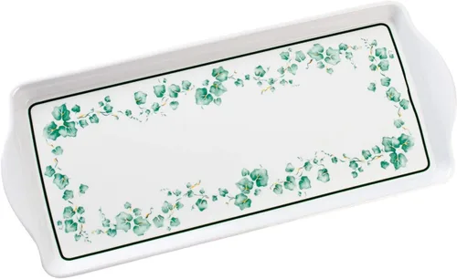 Miniatura 22 de Reston Lloyd Corelle Coordinates charola de melamina con asas, (Tidbit Tray)
