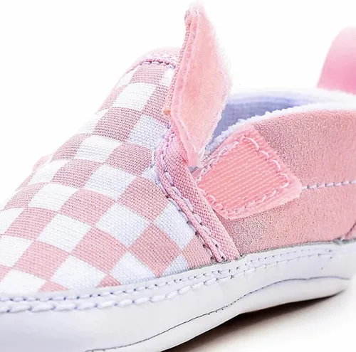 Miniatura 6 de Vans Zapatos para cuna en V (tablero de ajedrez), color arcoírisblanco verdadero VN0A2XSLU09