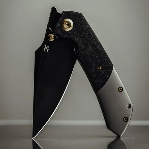 Miniatura 6 de KANSEPT Fenrir - Cuchillos plegables de bolsillo para hombres y mujeres EDC cuchillos plegables de campamento de 3.48 pulgadas CPM-S35VN hoja