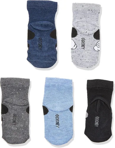 Miniatura 3 de Disney baby-boys Mickey Mouse 5 Pack Shorty Socks