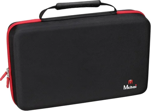 Miniatura 4 de Mchoi Estuche rígido para mezclador VTech Kidi Star DJ/Kidi DJ Mix, pequeño mezclador de DJ con bolsillo de malla para cable, guía de usuario, Negro
