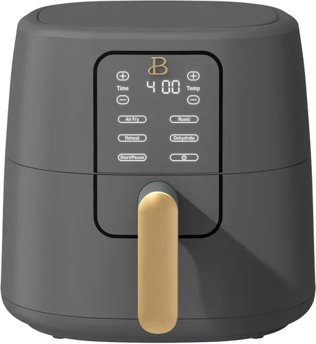 Miniatura 13 de Freidora de aire digital de 6 cuartos de galón, freidora de aire con pantalla táctil grande con control programable de tiempo y temperatura, Sésamo