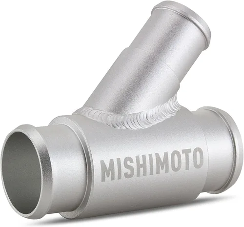 Miniatura 5 de Mishimoto MMHOSE-RAM-13Y Tubo en Y de refrigerante de aluminio, para conectar mangueras de radiador duales, compatible con RAM Cummins 2500 y 3500