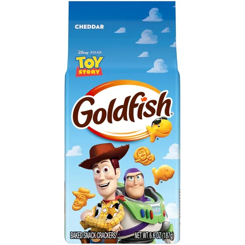 Miniatura 31 de Goldfish Mega Bites Galletas de Queso Cheddar Fuerte, Bolsa de 5.9 Oz