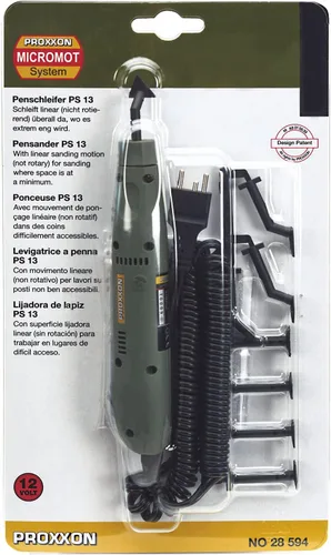 Miniatura 2 de Proxxon Lijadora de pluma de 12 voltios con cable 28594 PS 13