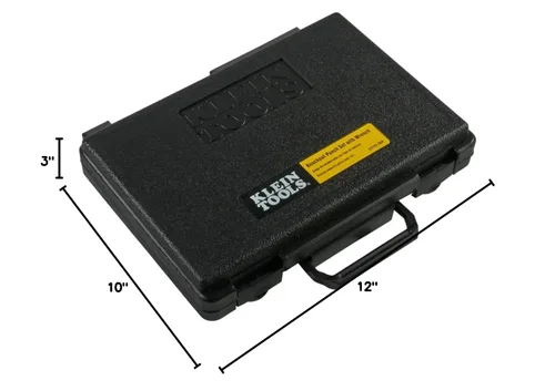 Miniatura 10 de Klein Tools 53732SEN - Juego de punzones con llave, cortador de orificios de conducto eléctrico de 1/2 a 2 pulgadas