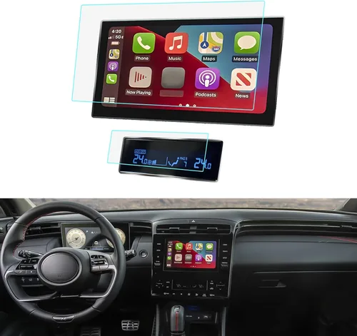 Miniatura 11 de LUWU Tucson - Protector de pantalla para Hyundai Tucson 2022 2023 2024 (SE/SEL/azul) 8 pulgadas 2024 Hyundai Tucson Accesorios 2024 Tucson pantalla