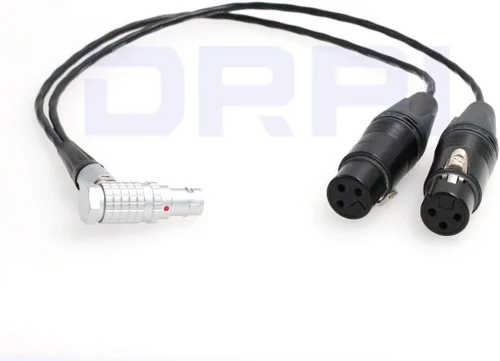 Miniatura 6 de Cable de audio Atomos Breakout de 10 pines a XLR de 3 pines para grabador de monitor Shogun (10pin-3XLR)