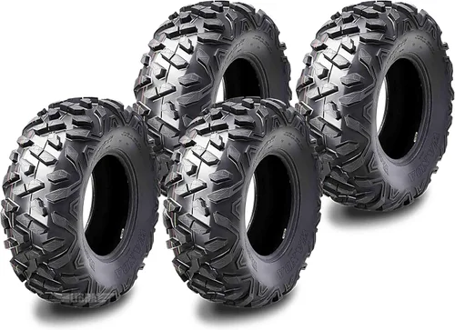Miniatura 6 de WANDA Juego de 4 neumáticos ATV 19X7-8 delanteros y 18X9.5-8 traseros 4PR estilo Big Horn