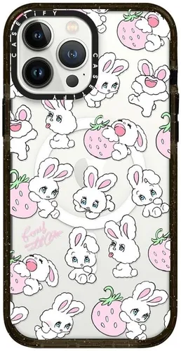 Miniatura 93 de Funda Impact de CASETiFY para iPhone 13 Pro Max con Magsafe - Estuche Claro Cuento de Invierno - Claro Negro Estuche transparente Winter Tale