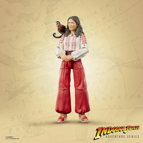 Miniatura 9 de Indiana Jones and The Raiders of The Lost Ark Adventure Series Marion Ravenwood, figuras de acción de 6 pulgadas, niños a partir de 4 años