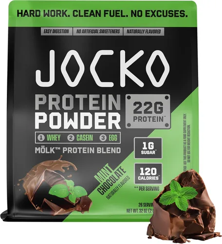 Miniatura 11 de Jocko Fuel Mölk Proteína en polvo de suero de leche 22g Mezcla baja en azúcar de fruta del monje - Recuperación muscular y crecimiento, el embalaje