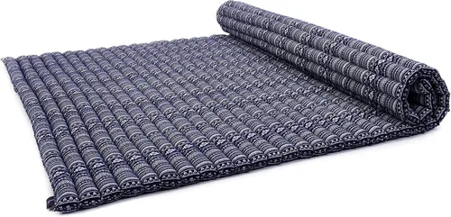 Miniatura 64 de Leewadee - Colchón plegable - Futón japonés enrollable -Alfombra de tatami triple pliegue - Cama de piso para invitados - Colchón de camping