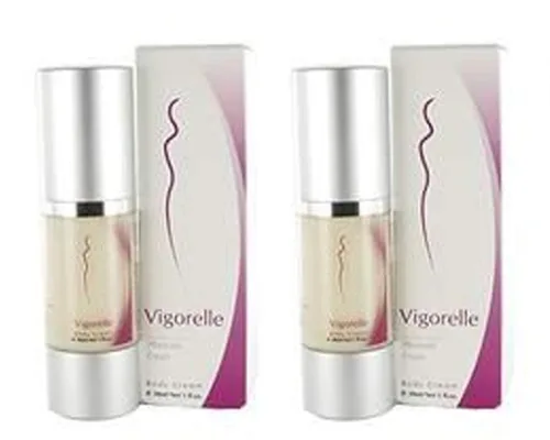 Vigorelle Crema Reproductiva Femenina Mejora Permite que los Ingredientes Activos Estimulen Directamente las Superficies de los Tejidos Pack 2