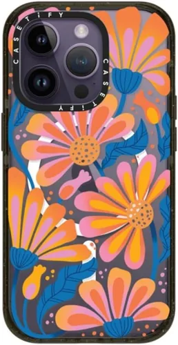 Miniatura 111 de CASETiFY Impact - Funda para iPhone 13 [protección contra caídas de 6.6 pies/compatible con Magsafe] Black Kingsnake, color negro transparente