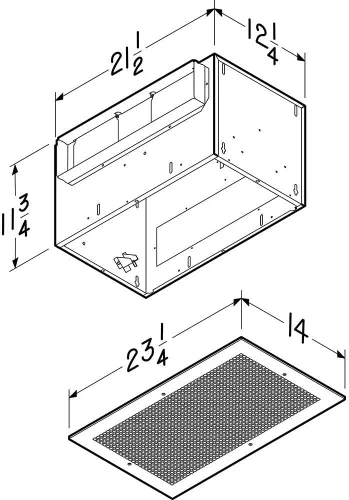 Miniatura 2 de Broan-NuTone L400, ventilador de alta capacidad, Blanco, L400