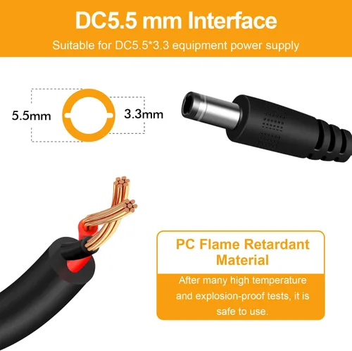 Miniatura 3 de Fuente de alimentación de repuesto de adaptador AC/DC para básculas Camry y Bromech, cable cargador de electrónica para báscula de alimentos