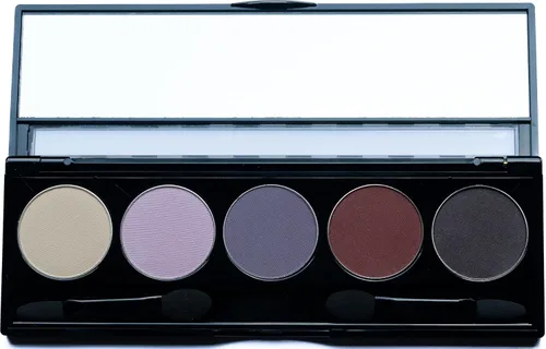 Miniatura 104 de Sombra de ojos en polvo prensado mate, pigmento profundo, brillo de lujo, sombras de ojos negras, sin talco ni parabenos, vegano, sin pruebas
