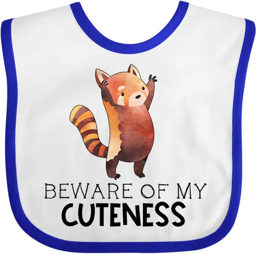 Miniatura 7 de inktastic Beware Of My Cuteness Cute Red Panda Babero