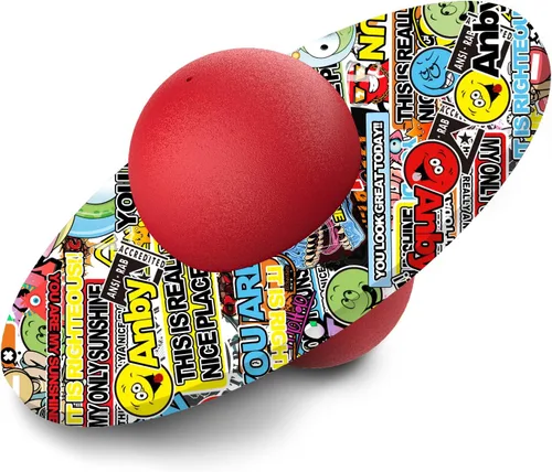 Miniatura 7 de Pogo Ball for Kids & Adults Up to 200lb, Balance Coordination Trick Bounce Board Pop Ball Cool Fun Challenge Indoor Outdoor Toys Pogo Jumper Verde