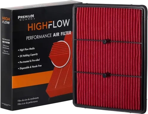 HIGHFLOW PA99284X - Filtro de aire desechable de alto rendimiento para motor | Compatible con Kia Niro 2017-2022, Hyundai Ioniq 2017-2022