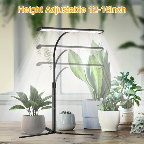 Miniatura 4 de Luz de Cultivo Superbrillante para Plantas de Interior, Lámpara de Plantas de Espectro Completo de 108 LEDs 6000K con Temporizador de 4/8/12Hrs