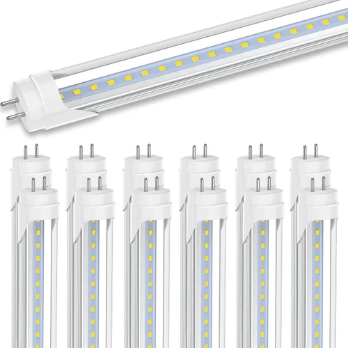 Miniatura 13 de Romwish Tubo de luz LED T8 de 36 pulgadas, 14 W (equivalente a 30 W), 1600 LM, luz diurna de 5000 K, tipo A+B Plug & Play o derivación de lastre, 3ft