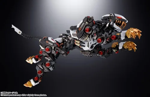 Miniatura 13 de BANDAI Spirits Chogokin ZOIDS New Century/Zero RZ-041 Liger Zero, aprox. 8.7 pulgadas (8.661 in), ABS y PVC y pintado a presión