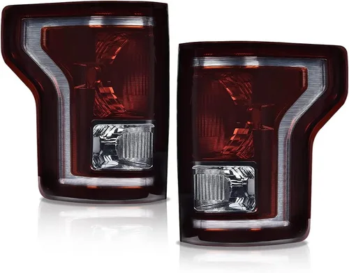 GRAND ORANGE Conjunto de luces traseras compatibles con Ford F150 2015 2016 2017 Luces traseras laterales izquierda y derecha luces traseras luces