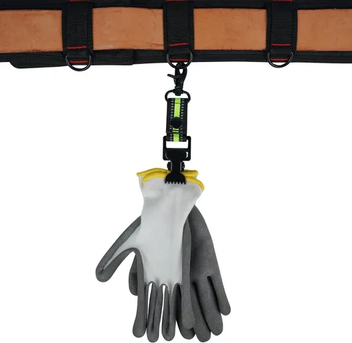 Miniatura 9 de MELOTOUGH Clip para guantes de golf, clips para cinturón con pinzas de cocodrilo para guantes de trabajo, guantes de construcción, accesorios