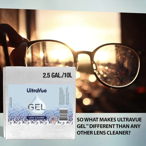 Miniatura 2 de Limpiador de lentes de gel – Recarga de lentes de ojos Gel Cubitainer – Seguro para todas las lentes (revestimiento AR incluido), anteojos