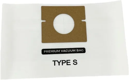Bolsas de repuesto para bolsas de vacío Hoover tipo S (paquete de 12) para aspiradoras Hoover Futura, Spectrum, Powermax. Reemplaza la pieza OEM #