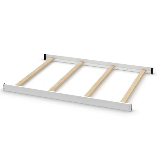 Miniatura 21 de Kit de conversión de tamaño completo, rieles de cama para cunas de bebé, múltiples acabados disponibles (blanco antiguo)