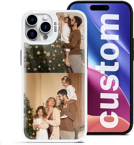 Miniatura 7 de Fundas de teléfono personalizadas para iPhone 16 15 14 13 12 11 Pro/Max/Plus/XR/XS/X, crea tu propia funda con foto - Funda personalizada para 1 Foto