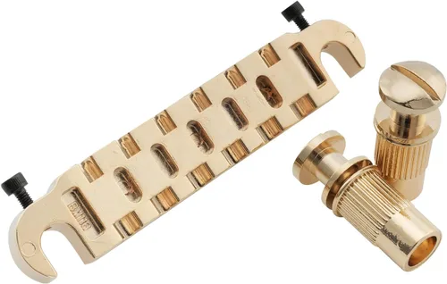 Miniatura 4 de Musiclily Pro 2.067 in - Cola de puente envolvente para guitarra Epiphone Les Paul Junior LP, color dorado Oro