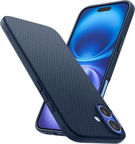 Miniatura 15 de Spigen Liquid Air - Funda diseñada para iPhone 13 (2021), color negro mate