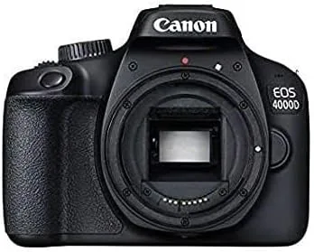 Miniatura 3 de Canon EOS 4000D / Rebel T100 Cámara DSLR con lente de 0.709-2.165 in, tarjeta de memoria de 64GB, funda, software fotográfico, batería LPE10