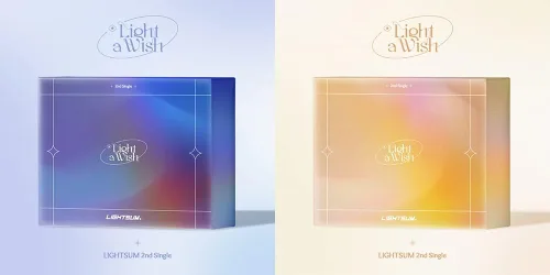 Miniatura 2 de CUBE Ent. LIGHTSUM - Light a Wish (segundo álbum individual) (versión clara)