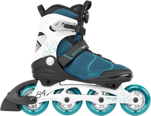 Miniatura 3 de K2 Alexis 84 Boa Teal Patines en línea para mujer