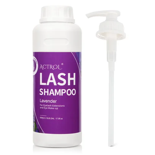 Miniatura 33 de ACTROL Limpiador de extensiones de pestañas Cherry Blossom 2L Natural Lash Extension Shampoo Professional Eyelid Foaming Cleanser Parabenos &