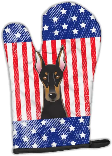 Miniatura 144 de Caroline's Treasures BB4020OVMT Dog House Collection Border Collie - Guante de horno grueso resistente al calor para sartenes calientes y horno